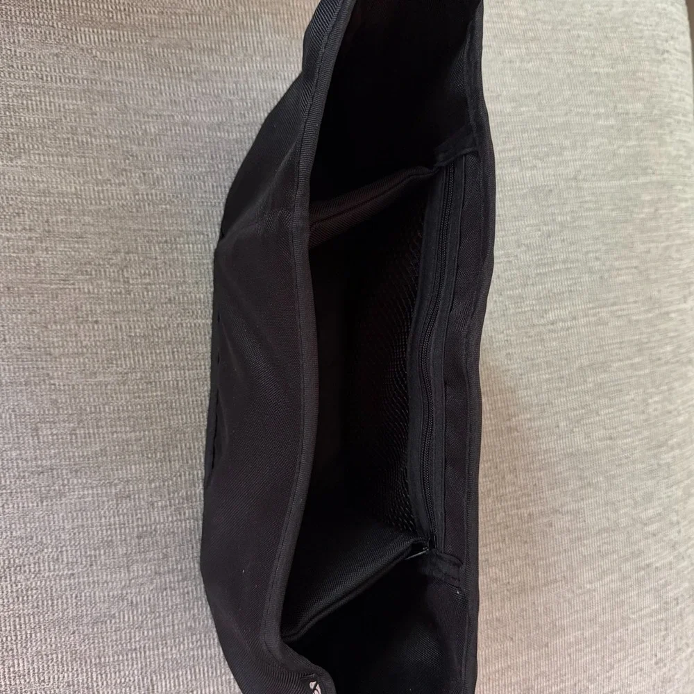Baby Trend Black Stroller Parent Organizer Caddy Console Cup Holder Storage Bag